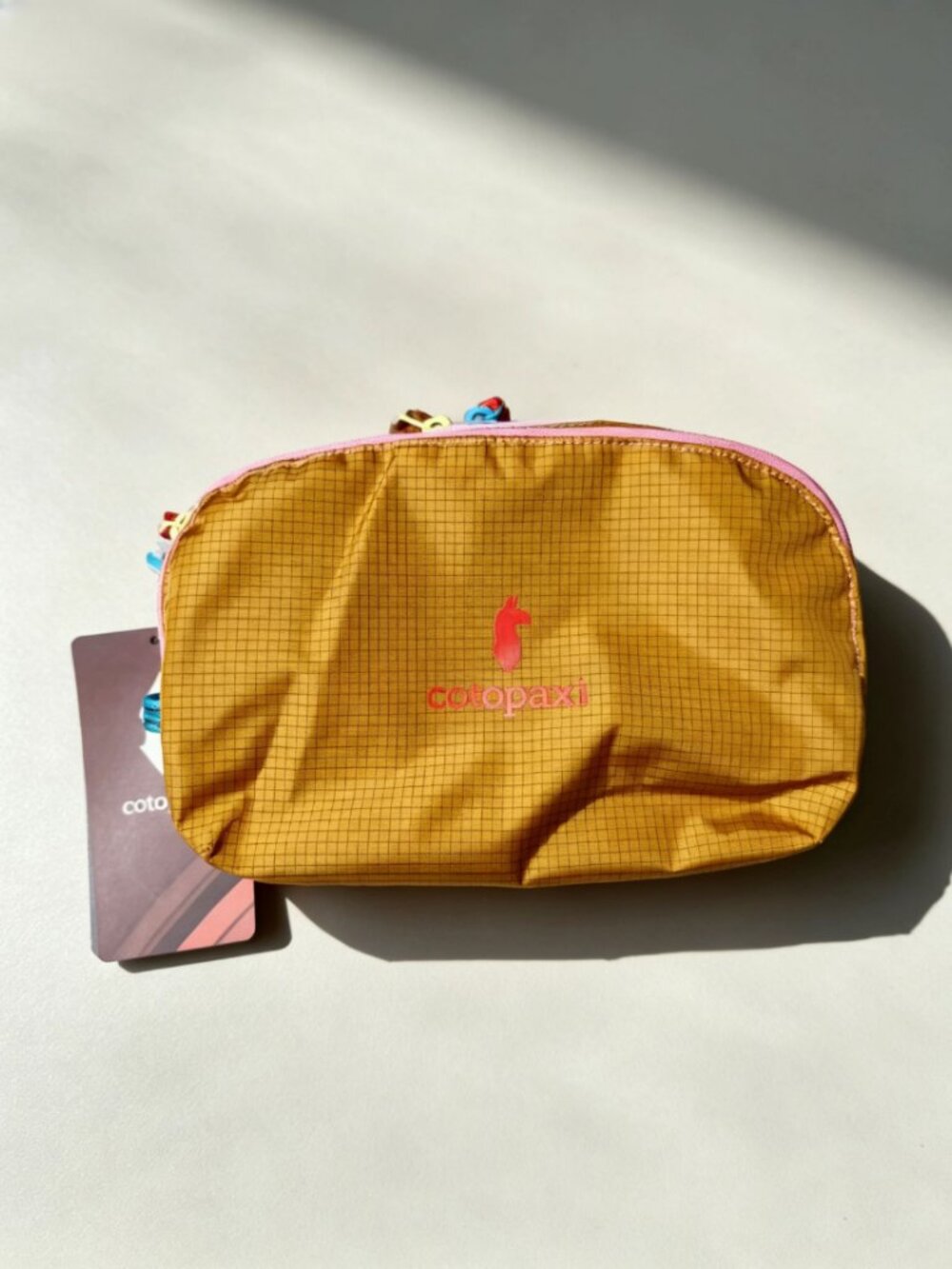 Cotopaxi Colorful Toiletry Bag Multicolor Travel Makeup Organizer